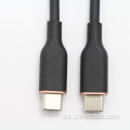 Cable USB-C de carga rápida al cable USB-C